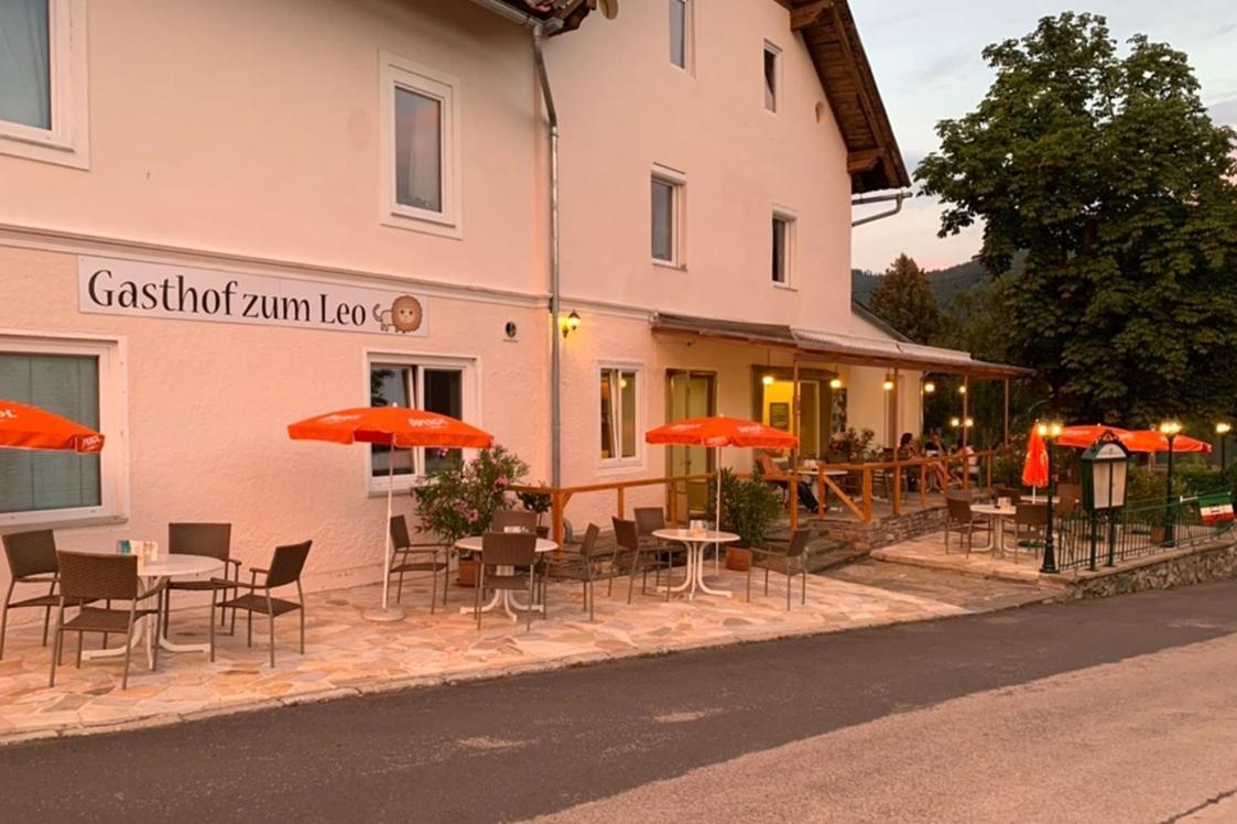 Gästehaus Leo Bodensdorf Exterior foto